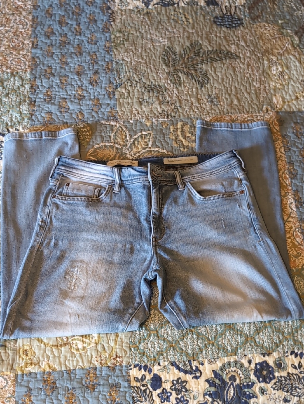 Anthropologie - Pilcro And The Letterpress Slim Boyfriend Jeans Size 30